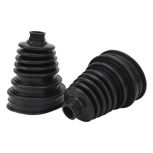 2pcs Universal Constant Velocity Joint Boot Set Highly Flexible CV Boots Silicone Drive Shaft Joint Boot Cover
