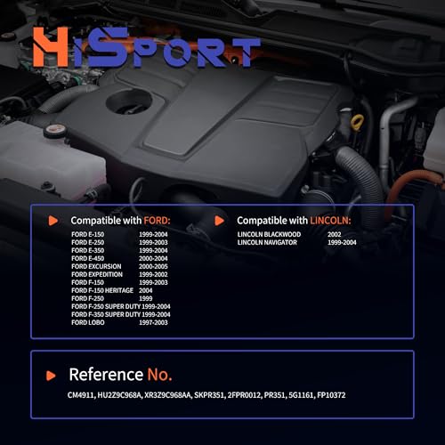 HiSport XR3Z9C968AA Fuel Injection Pressure Regulator Compatible with Ford - size: HSFPR968AA