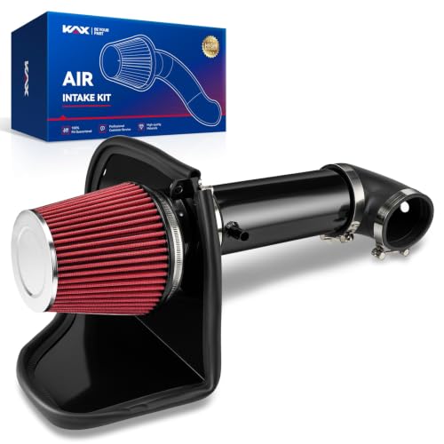 KAX 4" Cold Air Intake Kit for 2006-2010 Dodge Charger - color: Red, size: 2005-2010 300C/Charger V8 5.7L 6.1L Red