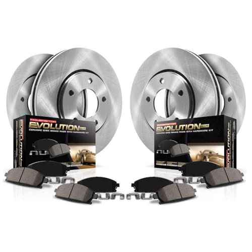 PowerStop Z17 Replacement Brake Pad & Rotor Kit Front & Rear KOE7609