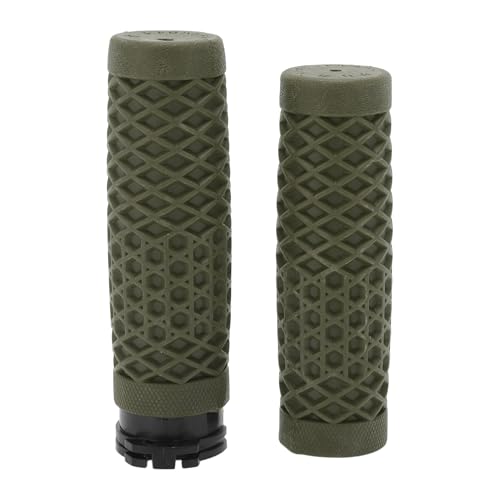 Motoforti 1" 25mm 1.1" 28mm Motorcycle Hand Grips Cover Kit Non Slip TPU Handlebar Cover for Motorcycle Scooter Bicycle ATV Green 1 Set - color: Green