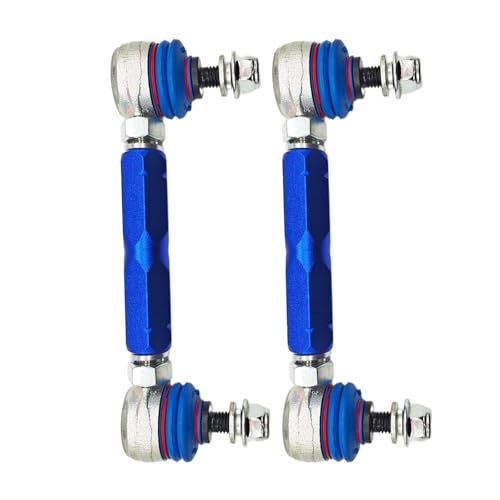 150mm-200mm Universal Adjustable Sway Bar End Links | M10 Stud with 12 mm Spacer Washer | Adjustable Sway Bar Links - size: 150MM-200MM