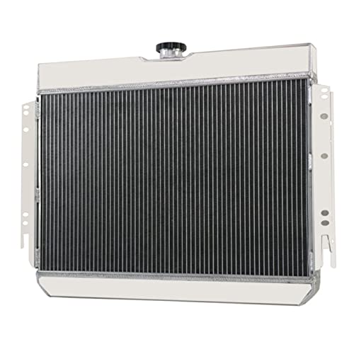 3 Row Radiator For Chevy Impala Bel Air Chevelle Caprice 1963-1968 - size: 3 Row Radiator+CNC 1.3Bar Cap