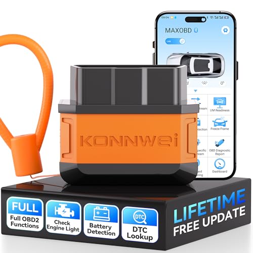 KONNWEI KW906 Bluetooth OBD2 Scanner Car Diagnostic Tool Engine Code Reader
