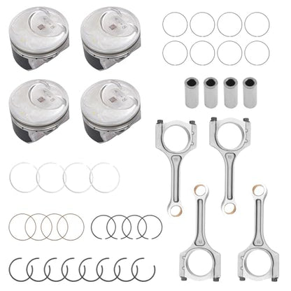 2.4L Engine Piston Kit With Connecting Rod Set For 2011-2019 Kia