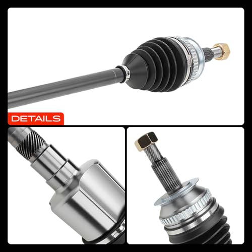 A-Premium Front Right Passenger Side CV Axle Shaft Assembly - style: Front Passenger Side