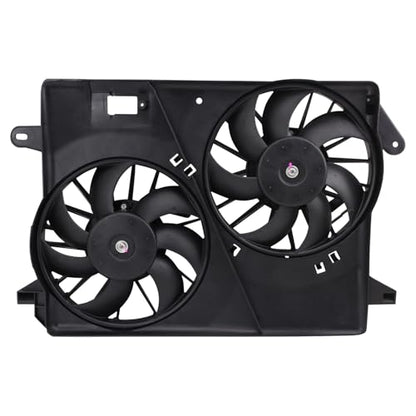 TRQ Dual Radiator & Condenser Fan Assembly - style: RFA76771