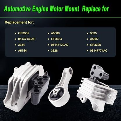 Engine Motor Mount Compatible with 2011-2020 Journey 2.4L - size: 2011-2020 Journey 2.4L