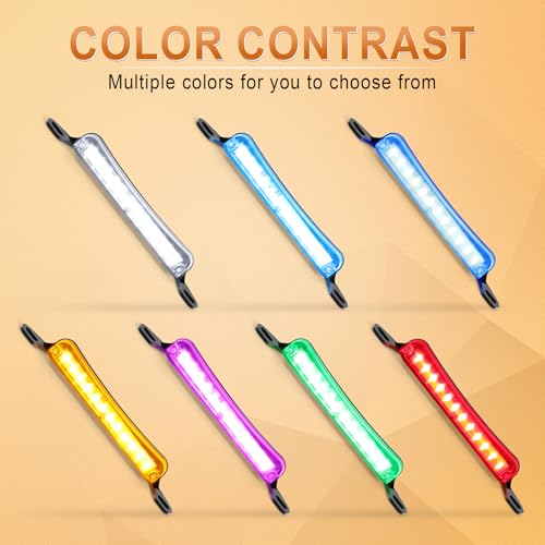 LivTee License Plate Light, Extremely Bright LED License Plate Lights Assembly for Trailer UTV ATV Truck RV Boat, Amber - color: Amber