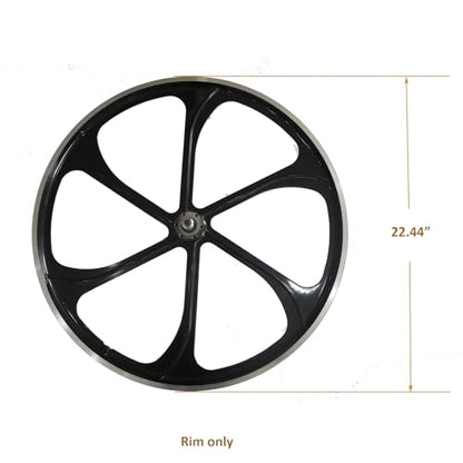 26"/29" Aluminum Mag Wheel Bicycle Wheelset 100 * 135mm, Black