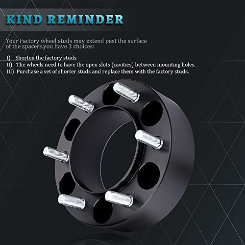 IRONTEK 6x5.5 Wheel Spacers 2inch, M12x1.5 Fit for Toyota,for Lexus, 106mm - color: 6x139.7mm-4PCS