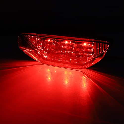 400ex Tail Light ATV Motorcycle Taillight Brake Lamp smoked cover Compatible with Honda TRX 250 300 400EX TRX400X 2008-2014 year