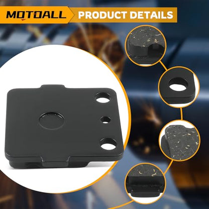 MOTOALL Front Rear Brake pads Set Repalcement for Honda TRX 300EX