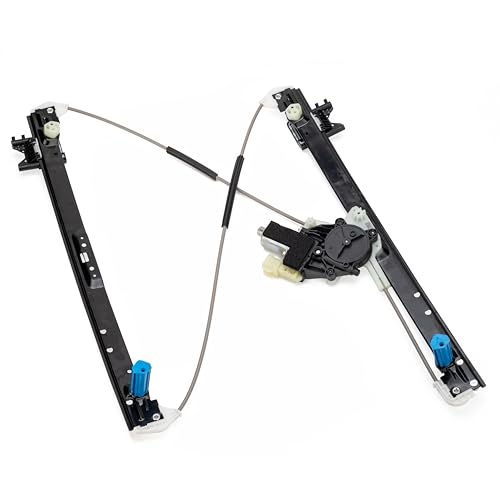 Power Window Regulator with Motor，#LR083211 - size: Front Driver Side