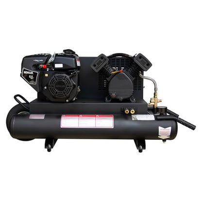 6.5HP Gas Powered Air Compressor 12CFM, 125PSI Max - style: Wheelbarrow
