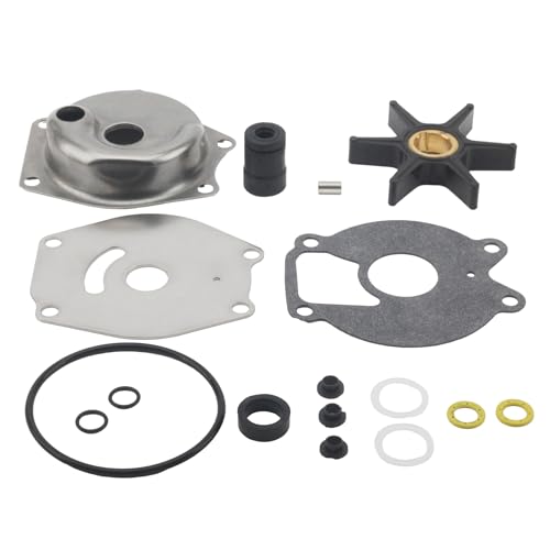 46-99157A2 Water Pump Impeller Repair Kit for Mercury 9.9-25 HP - size: 9.9-25 HP