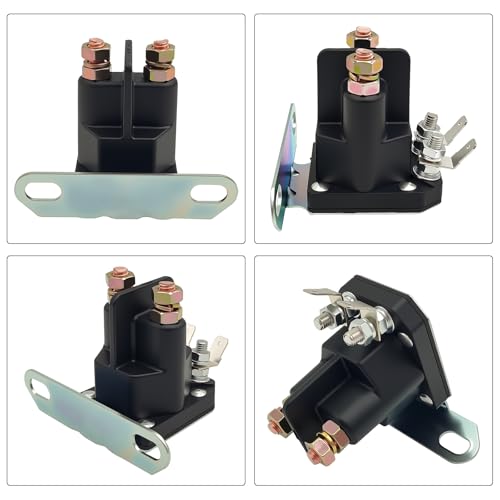 4011072 Starter Solenoid Relay, Compatible with Polaris ATP 330 500 Magnum 330 Scrambler 500 Sportsman 400 600 700 800 Trail Boss 330 2005 Ranger 500 700 ATV UTV Replace 2410437 4011251 4011334 - size: 4011072