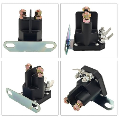4011072 Starter Solenoid Relay, Compatible with Polaris ATP 330 500 Magnum 330 Scrambler 500 Sportsman 400 600 700 800 Trail Boss 330 2005 Ranger 500 700 ATV UTV Replace 2410437 4011251 4011334 - size: 4011072