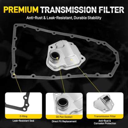 31728-1XF03 CVT Transmission Filter Oil Pan Gasket Kit 21 Holes - size: 31728-1XF03