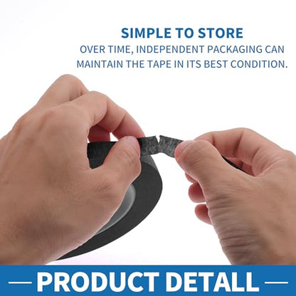 Painters Tape Easy Removal 0.5 Inches x 52.5 Yards Black - color: Black, size: 0.5 Inches x 52.5 Yards