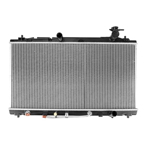 CU2919 Radiator, Compatible with2008-2009 Camry 2.4L GAS(Built in Japan) 2008-2009 Camry 3.5L GAS(Built in USA) 2009-2016 Venza 3.5L 2007-2012 ES350 Aluminum Automotive Replacement Radiator - size: CU2919