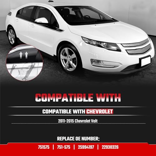 Front Left Driver Side Window Regulator Without Motor for Chevy Volt 11-15 - size: Front Left, style: 751-575