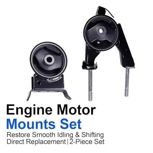 2PCS Engine Mount Set for 00-05 Echo, 04-05 Yaris & 04-06 Scion xA/xB - size: 2004-2005 Yaris