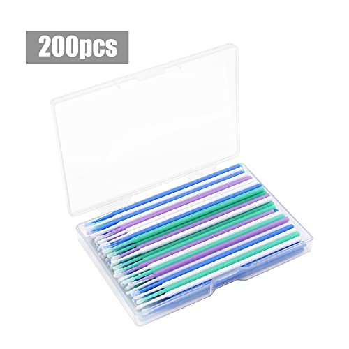 Touch Up Paint Brushes for Automotive Paint Chip Repair Disposable Micro Applicators (1.5, 2.0,2.0, 2.5MM, Multi)-200PCS - style: 1.0, 1.3, 1.8, 2.5MM,Multi