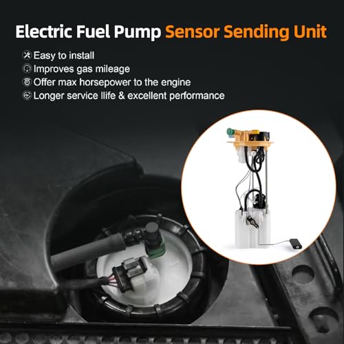 Electric Fuel Pump Module Assembly Compatible With RAM 1500 3.6L 5.7L 2019-2025 Repalce 68409160AF 68409160AB 68409160AC 68409160AD