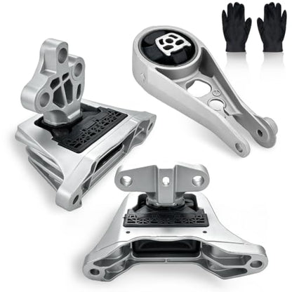 3PCS Engine Motor & Transmission Mount Kit Compatible with Chevrolet GMC