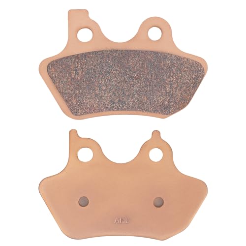AHL Front & Rear Brake Pads Set for Touring FLHTCU-I Electra Glide Ultra Classic 2000-2007 (Sintered copper-based) - size: Sintered copper-based