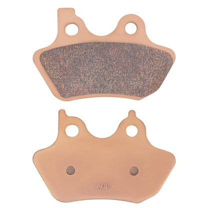 AHL Front & Rear Brake Pads Set for Touring FLHTCU-I Electra Glide Ultra Classic 2000-2007 (Sintered copper-based) - size: Sintered copper-based