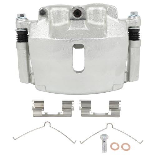 SCITOO 18B4861 Front Left Disc Brake Caliper Assembly w/Bracket For Ford - size: Front Driver[18B4861]