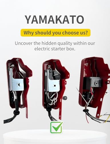 YAMAKATO Key Switch Box for Honda GX240 GX270 Gx340 GX390 - size: for GX240-GX390