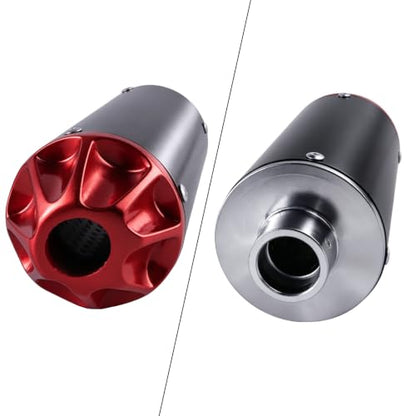 FLYPIG 28mm Dirt Bike Exhaust Muffler Pipe Silencer for XR50 CRF50 50cc