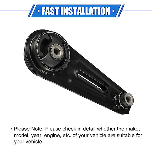 Engine Mount Compatible for Nissan Rogue 2008-2015, Anti Deform Metal Black No.11360JD01A/11360JD00A Mount Bracket