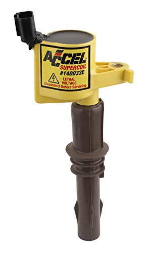 ACCEL 140033E SuperCoil Ignition Coil - Yellow, Individual - style: 140033E SuperCoil-Single