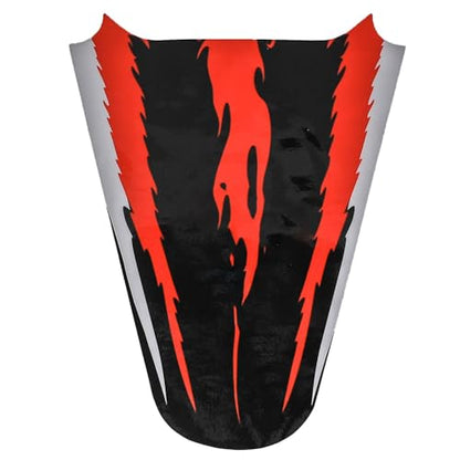 CRF70 Graphics Kit for 70cc–160cc Dirt Bikes – 9-Piece Set – Durable Plastic Decals for Thumpstar, Pitpro, Atomik, TaoTao, SSR, and More (Red) - color: Red