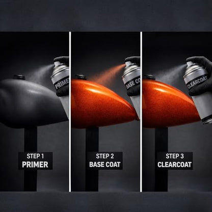 LiME LiNE High Gloss 2K Clearcoat Spray/Aerosol Can Automotive 2 Part Professional Finish (Pack of 6) - color: Pack of 6