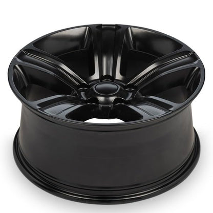 20x9 in Aluminum Wheel Rim 5 Lug 139.7mm 19mm Offset 77.8mm CB| Painted Satin Black finish Fits 2016-2022 Dodge Ram 1500 | New OEM Replacement | 1UB18RXFAB - size: 20x9 - OEM Replacement