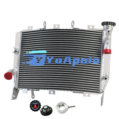 Aluminum Radiator for KAWASAKI NINJA ZX6R ZX636 ZX 6R 636 2003-2004, Full Performance Aluminium Radiators, Automotive Motorcycle Replacement Radiator