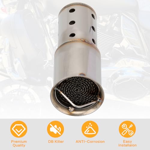 Universal Motorcycle DB Killer 51mm 2 Inch Exhaust Baffle - size: Style A