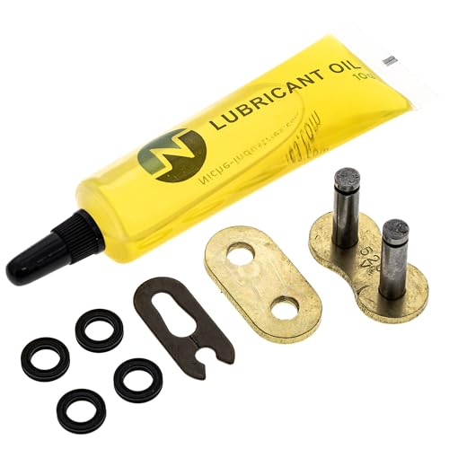 NICHE Drive Sprocket Chain Combo for Yamaha YFZ450 YFZ450SE Front 14 Rear 38 Tooth 520V-X X-Ring 98 Links - size: X-Ring Chain