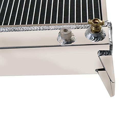 ALLOYWORKS 2 Row 56mm All Aluminum Radiator for VW Scirocco/Pro Stock Style 80104N 60201 51965（ For Drag Racing Use Only）