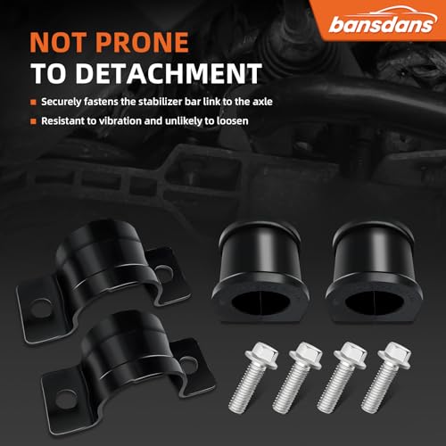 927-100 Front Suspension Stabilizer Bar Kit，[33mm] Front Sway Bar with Sway Bar Link Kit Fit For Chevy Buick Pontiac Impala Limited Monte Carlo Venture Century Regal Grand Prix Trans Sport