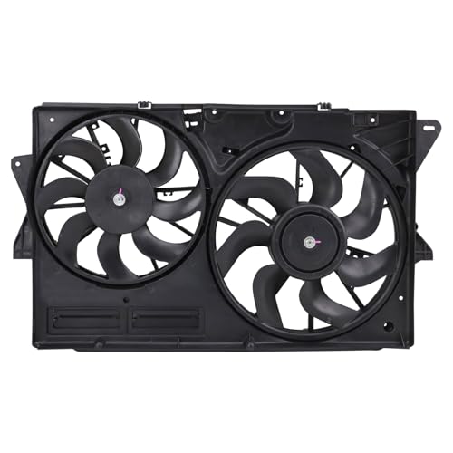 TRQ Radiator Dual Cooling Fan Assembly - style: RFA73761