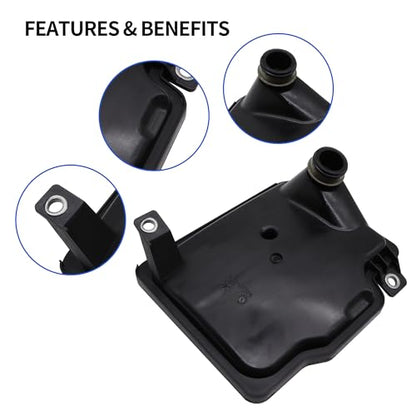 62TE Automatic Transmission Fluid Filter with Gasket Kit 68018555AA - style: 68018555AA