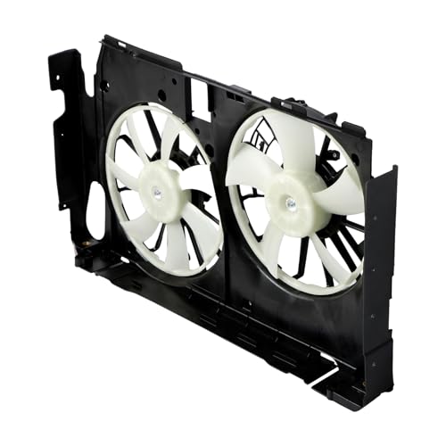 Radiator Cooling Fan Assembly Replacement for Toyota RAV4 2.4L 2006-2008 Replacement for Lexus IS350 2006-2013 1636128240 620512 TO3117102 1636328290-PFM