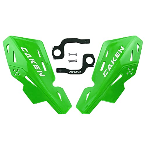 Universal Hand Guards for 7/8" 22mm 1 1/8" 28mm Bar - color: Green