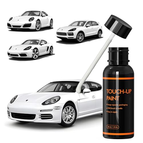 S9R Carrara White Touch Up Paint for Porsche Car, Automotive Paints - color: S9R Carrara White
